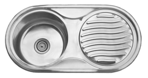 Oval Drop-In 860 Sink (Incl 90mm)