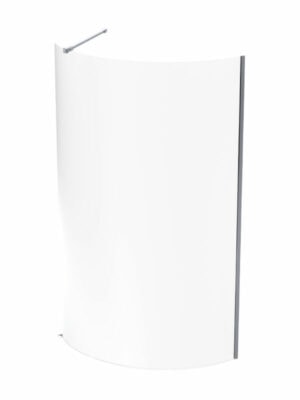 Shower screen, bathroom shower enclosure, curved glass shower screen, bathroom accessories, bathroom renovation essentials.