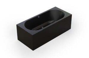 Cube Bath - Concrete Grey 1800*800*600mm