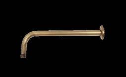 Shower Arm - Antique Brass