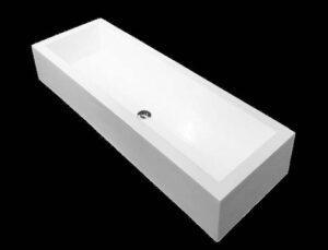 Trough Basin 1200 - White