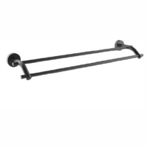 Coal Towel Rail Dbl 600mm