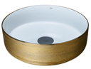 Gio Sianna Round Counter Top Basin GOLD
