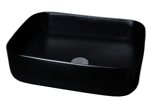 Gio Elena Square Basin, Counter Top Matt Black