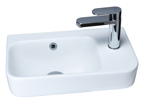 Gio Marco Rect Basin, Wall hung/Counter top