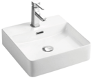 Gio Remi1TH, Rectangular, Med, Wall hung/Counter Top Basin
