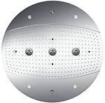 Rainmaker With Light 600 Air Shower Rose 3 Jet