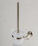 Inox Toilet Brush Holder (Brushed)