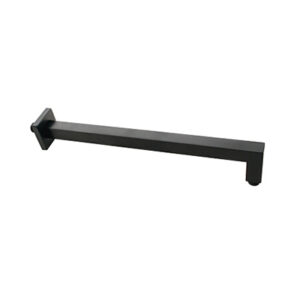 Arm Shower Lux Square 400mm Blk