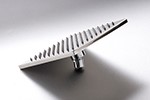 Square Rose 250x250mm (Stainless Steel)