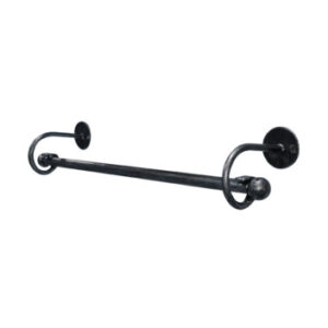 POS SNG TOWEL RAIL 500MM PEWTER