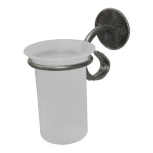 POS W/M TOILET BRUSH HOLDER PEWTER