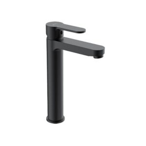 Aquarius Raised Basin Mixer Blk