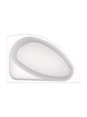CBM07 QUEEN R/H CORNER BATH - WHITE 1525*950*415MM