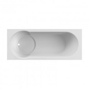 BM46 KOBE 1700*700 SHOWER BATH (EXCL SCREEN)