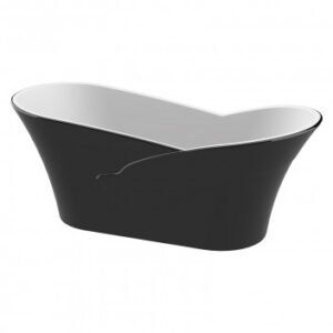 OSTRAVA ONE PIECE FREE STANDING BATH 1725*770 (GLOSS BLACK)