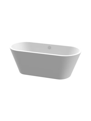 RUCA ONE PIECE FREE STANDING BATH 1700MM - WHITE (INCLUDING BATH FILLER)