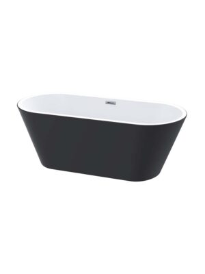 MALO ONE PIECE FREE STANDING BATH 1705*800*580MM - MATT BLACK