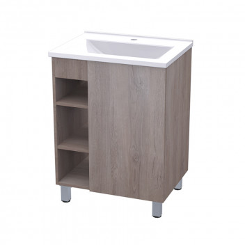 LATINO 600 FLOOR UNIT - MADURA OAK (No Basin)