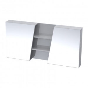 TOPAZ 1200 WALL HUNG UNIT - AGED STONE (No Basin)