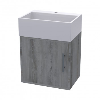 THE CUBE 400 WALL HUNG UNIT - CALAIS (No Basin)