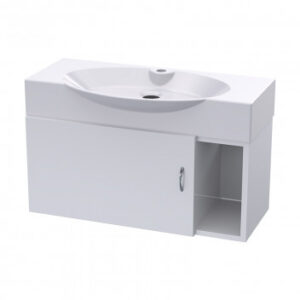 MURCIA 680 WALL MOUNT UNIT FOR STR4282A BASIN - HIGH GLOSS WHITE(No Basin)