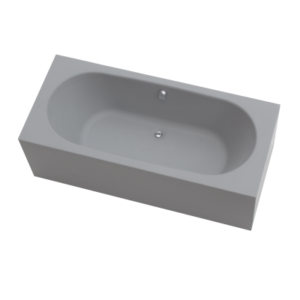 Cube Bath - Concrete Grey 1800*800*600mm