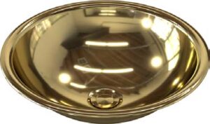 Copper Single Skin Basin (Small)