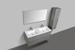 Enzo 1200 Concrete Bathroom Vanity