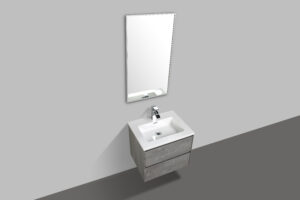 Enzo 600 Concrete Bathroom Vanity