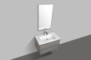 Enzo 800 Concrete Bathroom Vanity