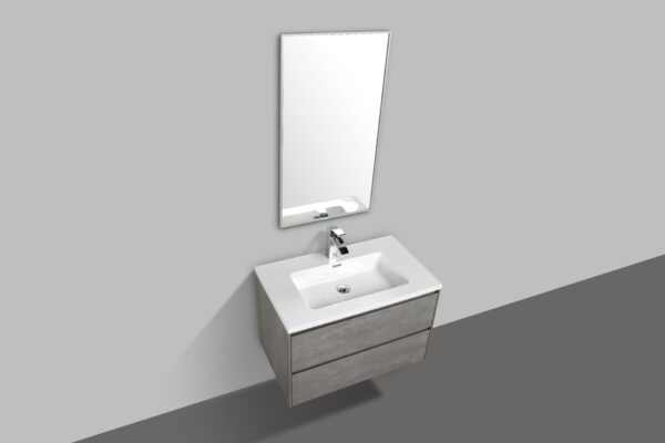 Enzo 800 Concrete Bathroom Vanity