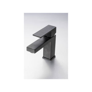 Black Malta Basin Mixer Square