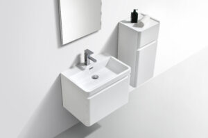 Milan 600 Single Drawer Vanity