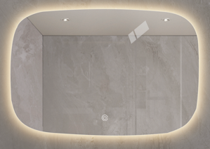 Led Brilliance Mirror 1200x700 - 5mm Copper Free IP44