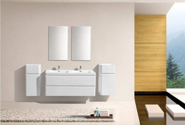 Milan 1200 Double Drawer Vanity