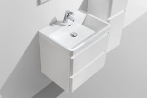 Milan 600 Double Drawer Vanity