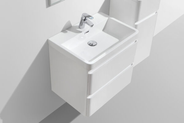 Milan 600 Double Drawer Vanity