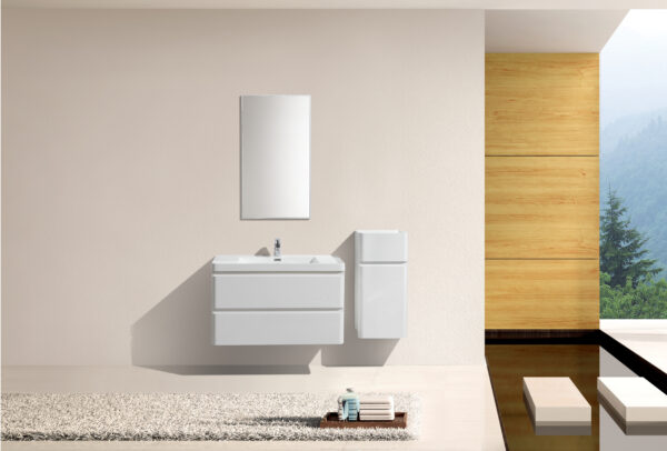 Milan 900 Double Drawer Vanity
