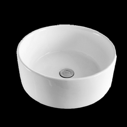 Oval Basin with Tap Hole