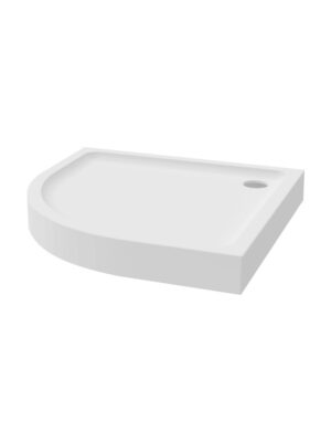 FRANCA 900*900MM Q/ROUND SKIRTED SHOWER TRAY - INC 90MM WASTE