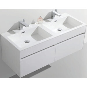 Simplicity 1200 Vanity & Basin - Black Marble