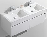 Simplicity 1200 Vanity & Basin - High Gloss White