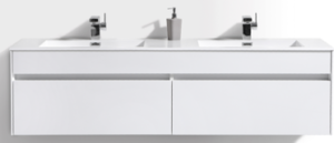 Simplicity 1600 Vanity & Basin - Cement
