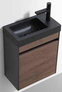 Simplicity 460 Vanity & Charcoal Basin