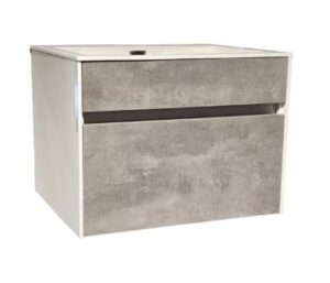 Simplicity 600 Vanity & Basin - Cement