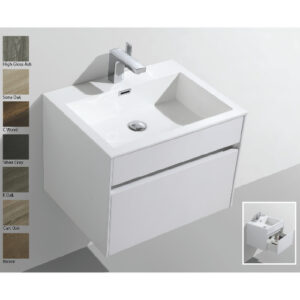 Simplicity 600 Vanity & Basin - Cart Oak