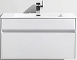 R800WH Simplicity 800 Vanity & Basin - High Gloss White
