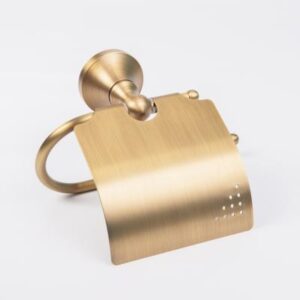 Toilet Roll Holder - Antique Brass