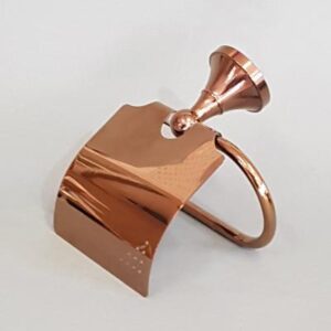 Toilet Roll Holder - Rose Gold